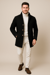 Lucieno | Men’s Chunky Knit Cardigan