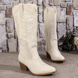 Mannie | Women’s Suede Cowboy Boots