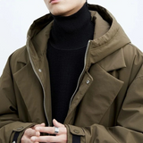 Marcellus | Men’s Long Hooded Overcoat