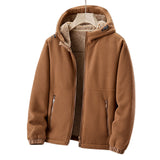 Marcelo | Men’s Hooded Fleece-Lined Zip Jacket