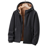 Marcelo | Men’s Hooded Fleece-Lined Zip Jacket