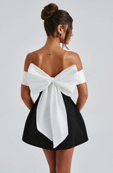 Marielle | Women’s Bardot Neck Mini Dress