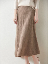 Marlow | Women’s Merino Wool A-Line Skirt