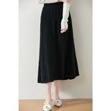Marlow | Women’s Merino Wool A-Line Skirt
