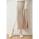 Marlow | Women’s Merino Wool A-Line Skirt