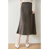 Marlow | Women’s Merino Wool A-Line Skirt