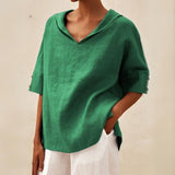 Martha | Women’s V-Neck Casual Shirt