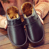 Matteo | Men’s Waterproof Leather Slippers