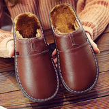 Matteo | Men’s Waterproof Leather Slippers