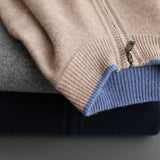 Basti | Men’s Cashmere Zip Sweater