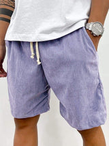 Sinio | Men’s Corduroy Stretch Shorts