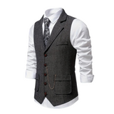 Harrin | Men’s Herringbone Waistcoat