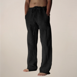 Lazaro | Men’s Relaxed Fit Linen Blend Trousers