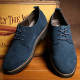 Stefas | Men’s Classic Suede Oxford Shoes