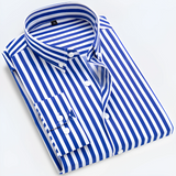 Torvani | Men’s Striped Long Sleeve Shirt