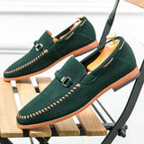 Montelaro | Men’s Handstitched Suede Loafers