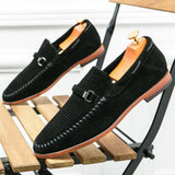 Montelaro | Men’s Handstitched Suede Loafers
