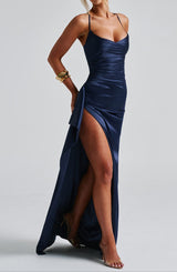 Needa | Women’s Spaghetti-Strap Evening Maxi