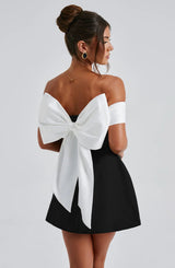 Marielle | Women’s Bardot Neck Mini Dress