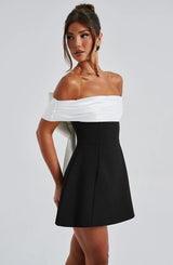 Marielle | Women’s Bardot Neck Mini Dress