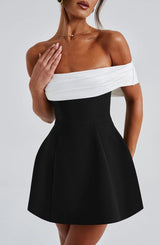 Marielle | Women’s Bardot Neck Mini Dress