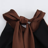 Mocha | Women’s Halter Midi Dress