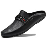 Orson | Men’s Casual Leather Backless Mules