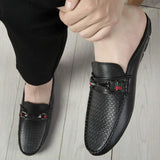 Orson | Men’s Casual Leather Backless Mules