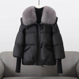Oslo | Women's Black Puffer Jacket with Adjustable Hood for Winter Coats