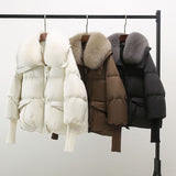 Oslo | Women's Black Puffer Jacket with Adjustable Hood for Winter Coats