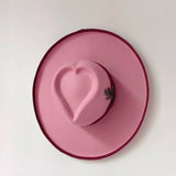 Penelope | Women’s Heart-Crown Cotton Fedora