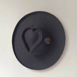 Penelope | Women’s Heart-Crown Cotton Fedora