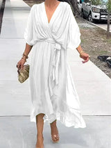 Pinty | Women’s Silk Muslin Flowing Dress