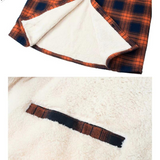 Derick | Men’s Plaid Sherpa-Lined Shirt Jacket