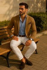 Randolph | Men’s Classic Notched Lapel Blazer
