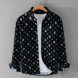 Ravellino | Men’s Frayed Denim Statement Shirt