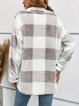 Rosina | Women’s Plaid Fleece Jacket