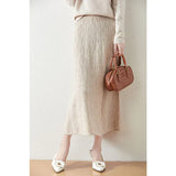 Marlow | Women’s Merino Wool A-Line Skirt