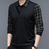 Calvero | Men’s Premium Plaid & Stripe Dress Shirt