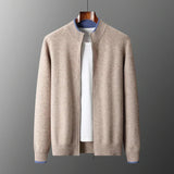 Riku | Men’s Luxury Cashmere Zip-Up Jacket