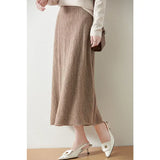 Marlow | Women’s Merino Wool A-Line Skirt