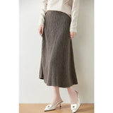 Marlow | Women’s Merino Wool A-Line Skirt