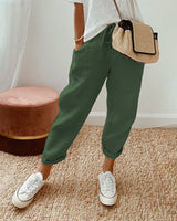 Aleandro | Women’s Relaxed Linen Drawstring Trousers