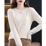 Cashie | Women’s Cashmere Sweater with Crew Neck