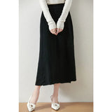 Marlow | Women’s Merino Wool A-Line Skirt