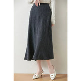 Marlow | Women’s Merino Wool A-Line Skirt