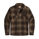 Sherpa Lined Overshirt Jacket for Men and Women | Cozy Brushed Fleece Layering Piece