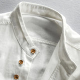Shun | Men’s Japanese-Inspired Organic Cotton & Linen Shirt