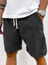 Sinio | Men’s Corduroy Stretch Shorts