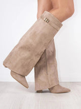 Solara | Women’s Knee-High Flared Boots